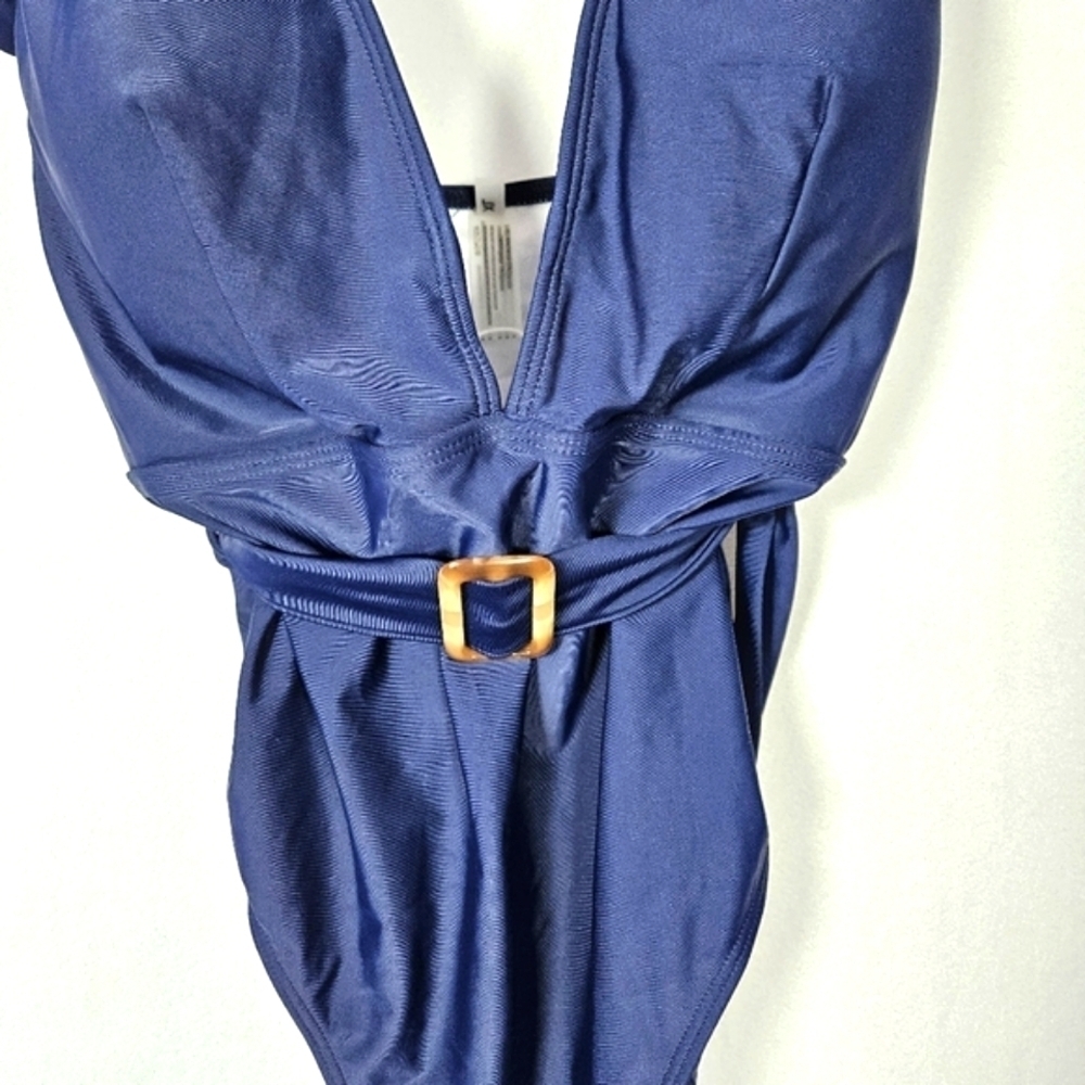 Live Life on the Beach Women's Blue One Piece Swimsuit Size XL. - Picture 4 of 11